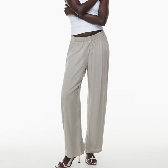 Babaton Pants - Aritzia Babaton Women's Tribute Pant Size Large Color Ashen